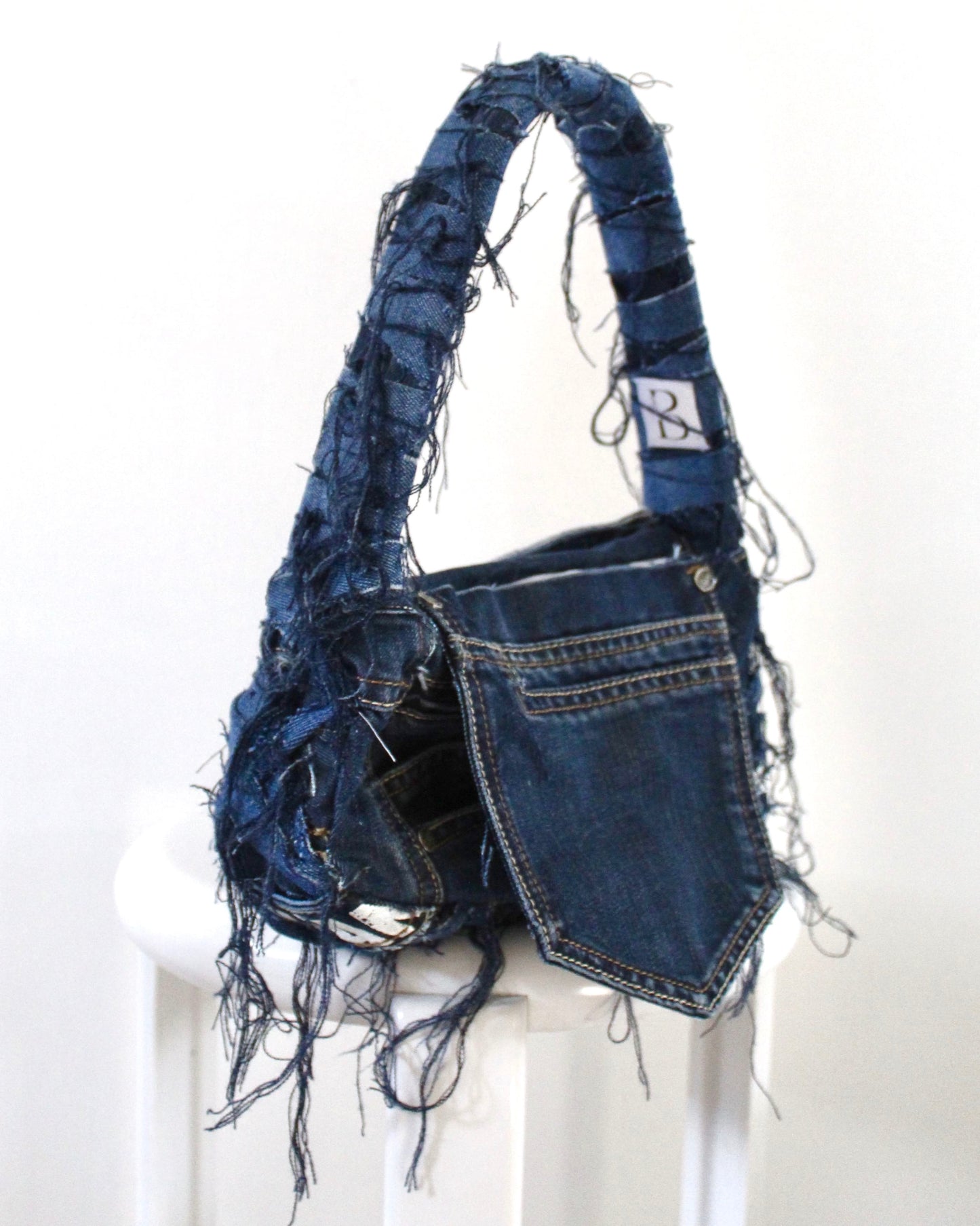 Singular denim bag