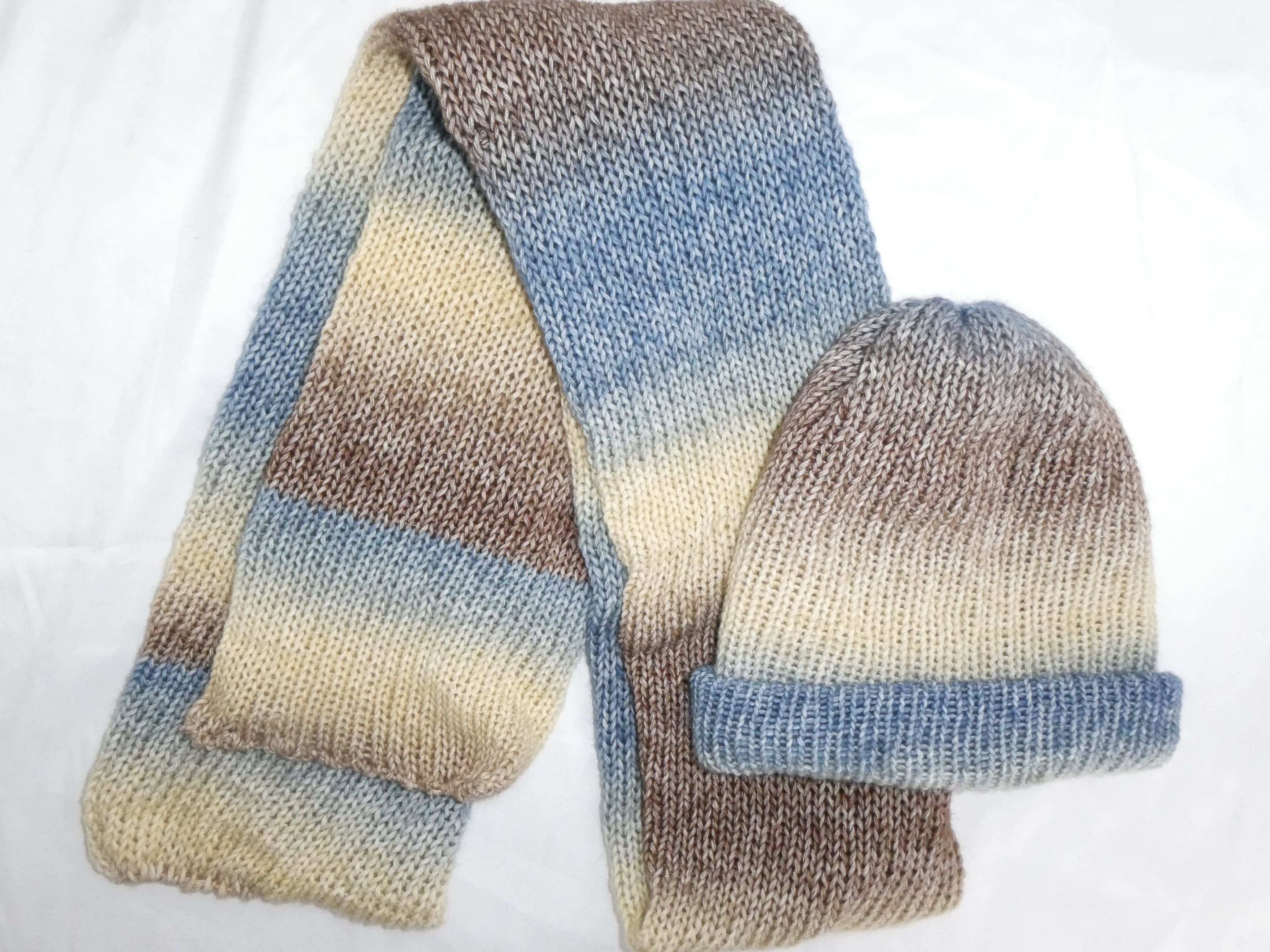 Bonnet et écharpe