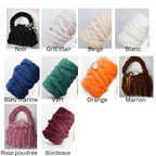 Personnalisation Sac Tressé velours (Précommande)