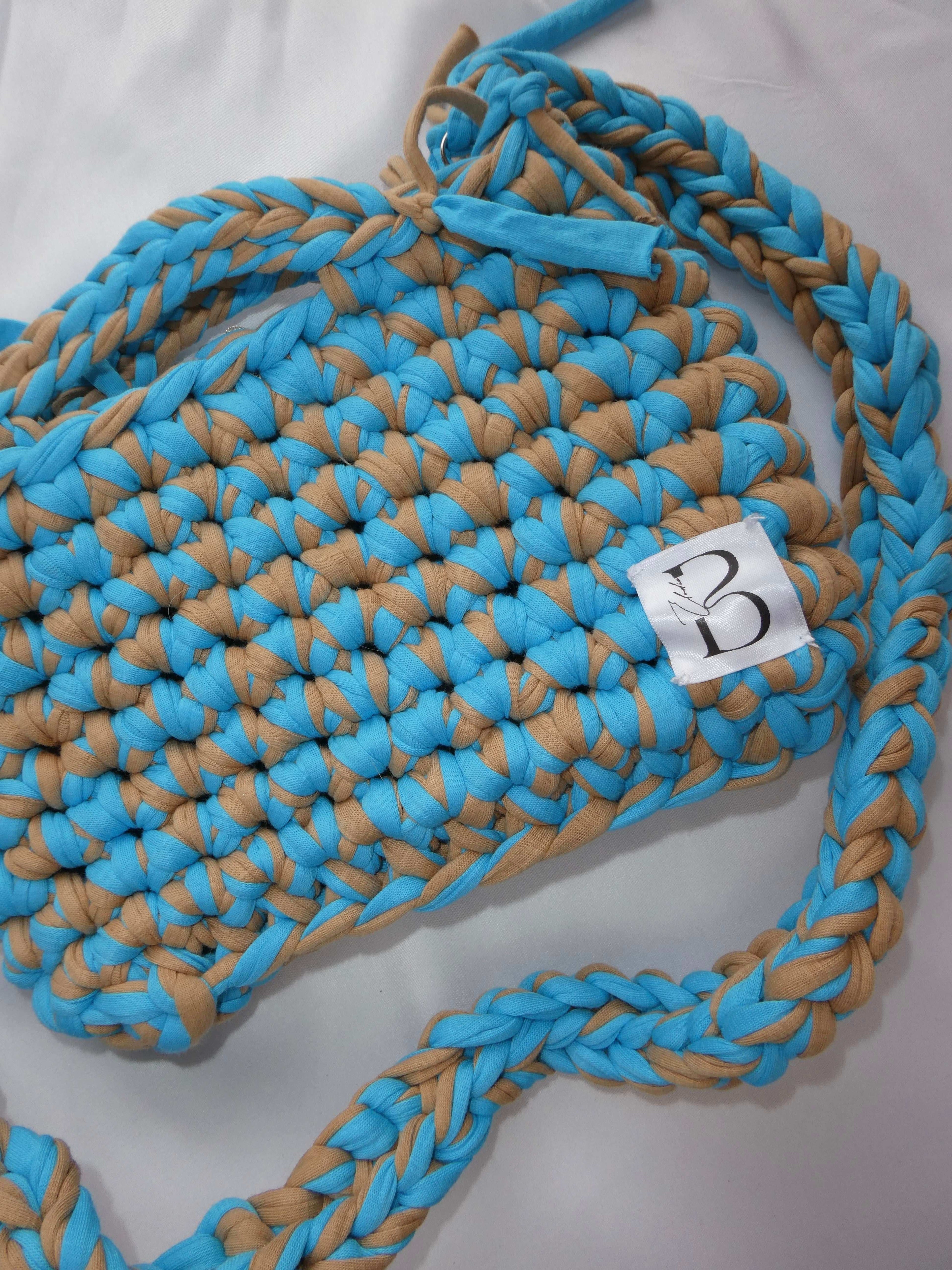 Sac crochet à bandoulière