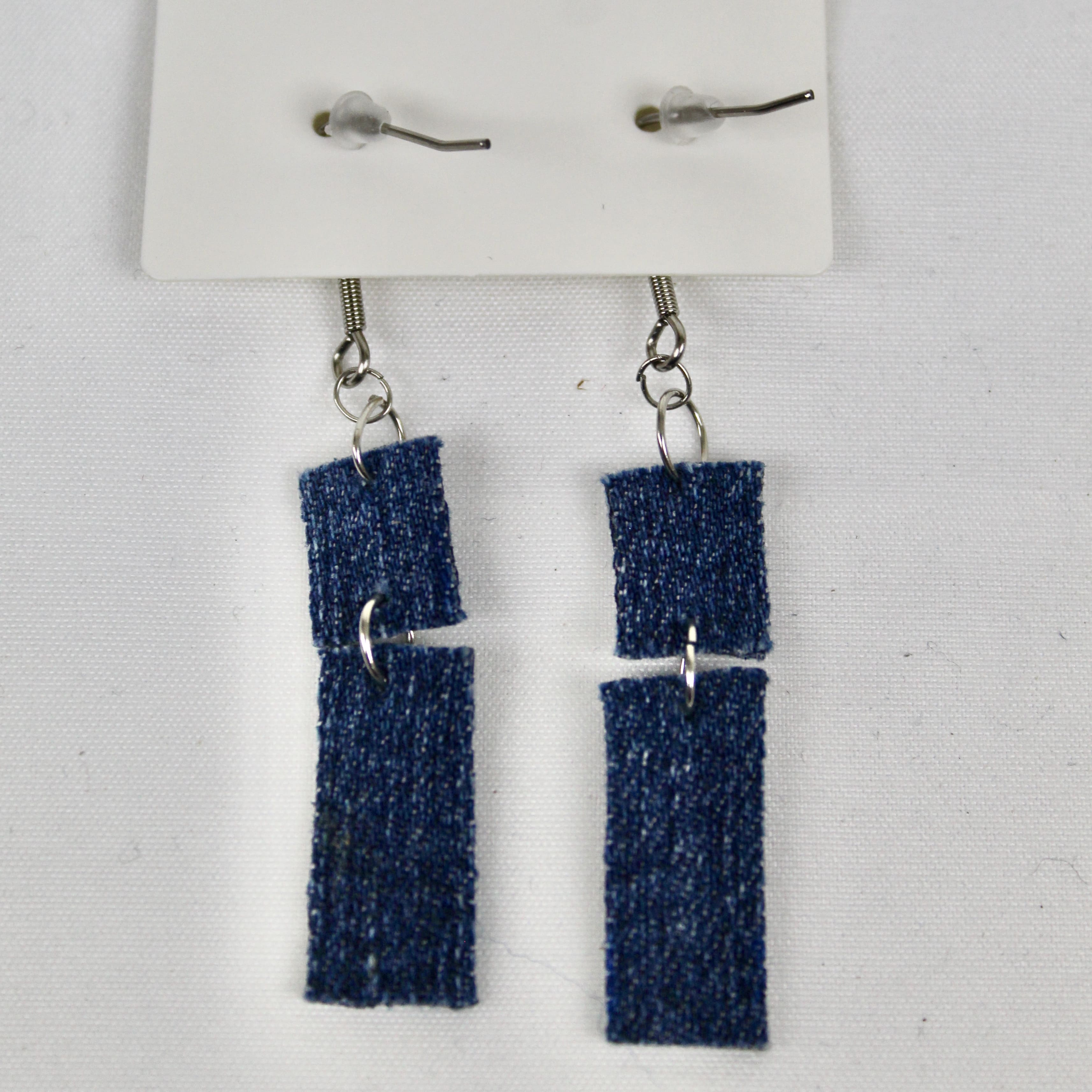 Pendientes vaqueros