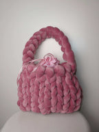 Sac Tressé velours