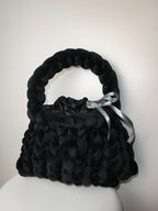 Sac Tressé velours