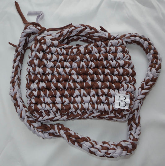 Sac crochet à bandoulière