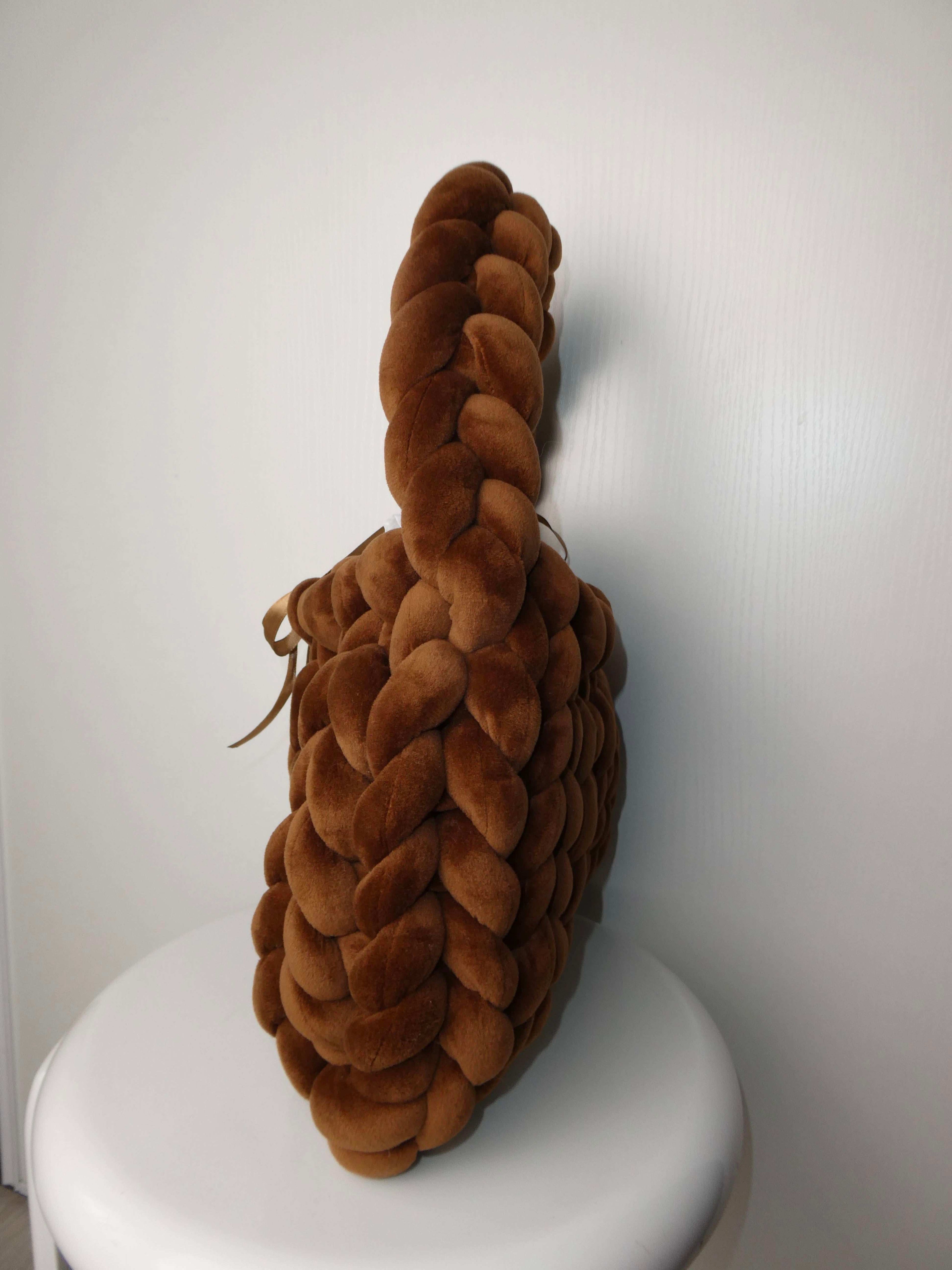 Sac Tressé velours