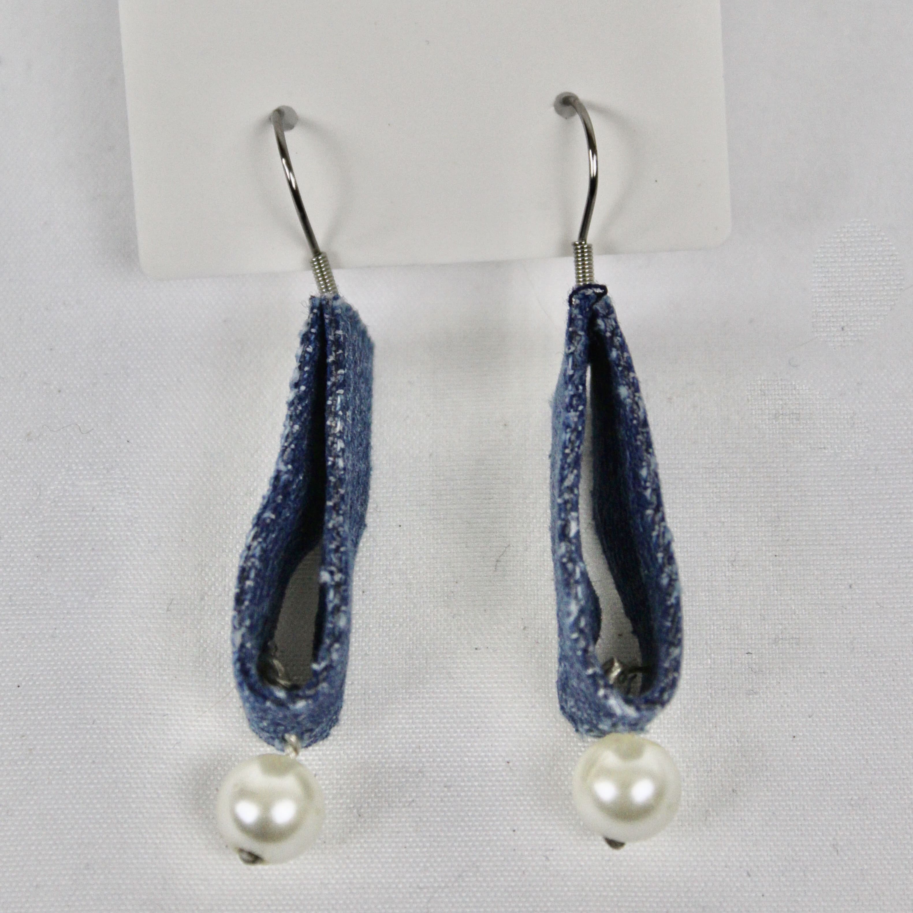 Pendientes vaqueros