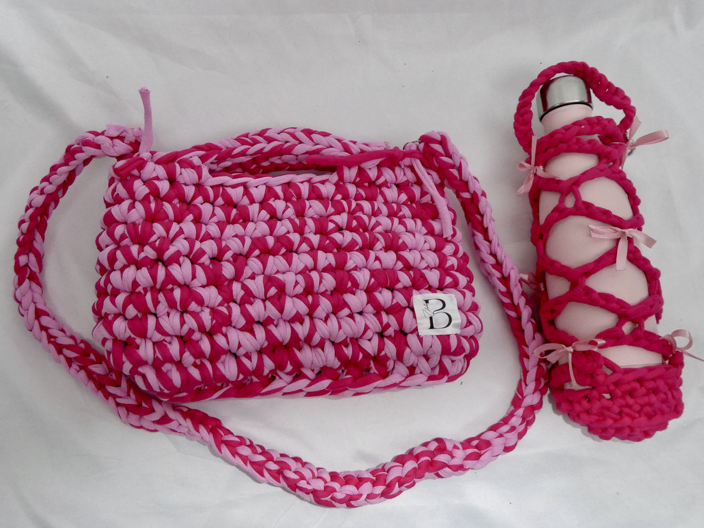 Personnalisation Sac crochet à bandoulière (Précommande)