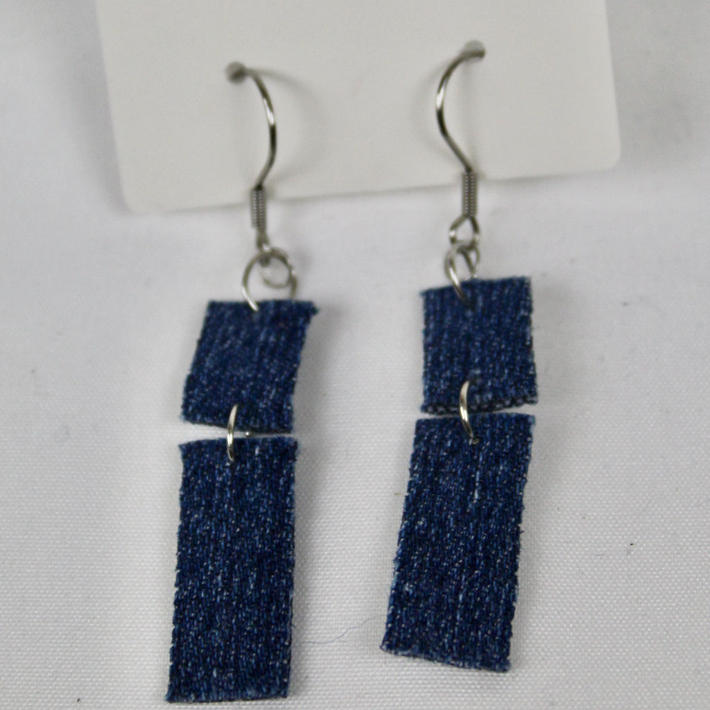 Pendientes vaqueros