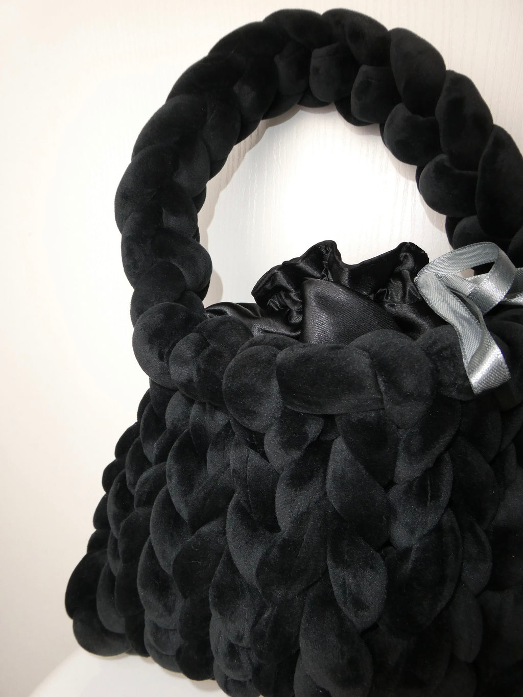 Sac Tressé velours