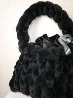 Sac Tressé velours