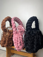 Personnalisation Sac Tressé velours (Précommande)