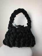 Sac Tressé velours