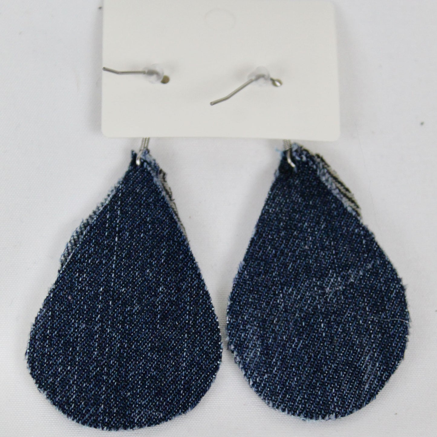 Boucles d’oreilles denim