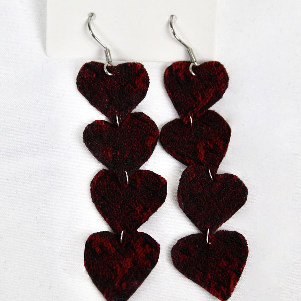 Pendientes de corazón